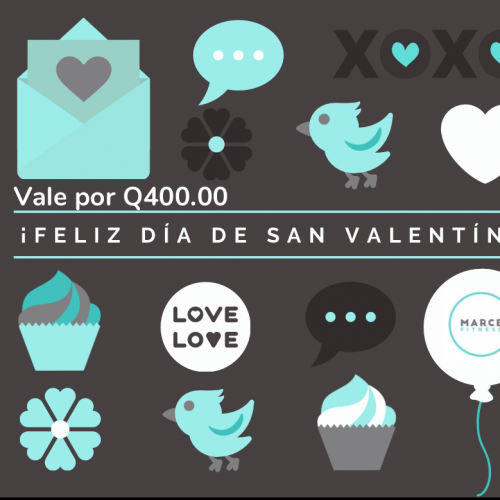 VALE CUPON GIFT CARD Q400.00