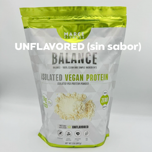 VEGAN PROTEINA 2 LIBRAS (UNFLAVORED, SIN SABOR) vegana